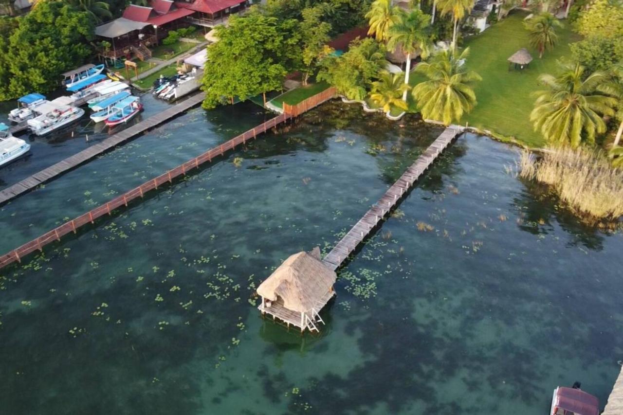 Bungalow Casita Carolina Bacalar Kültér fotó